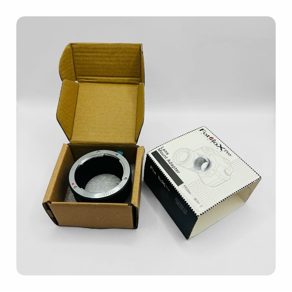 β
NIB Fotodiox Pro Lens Mount Adapter - Black β
- Picture 4 of 17